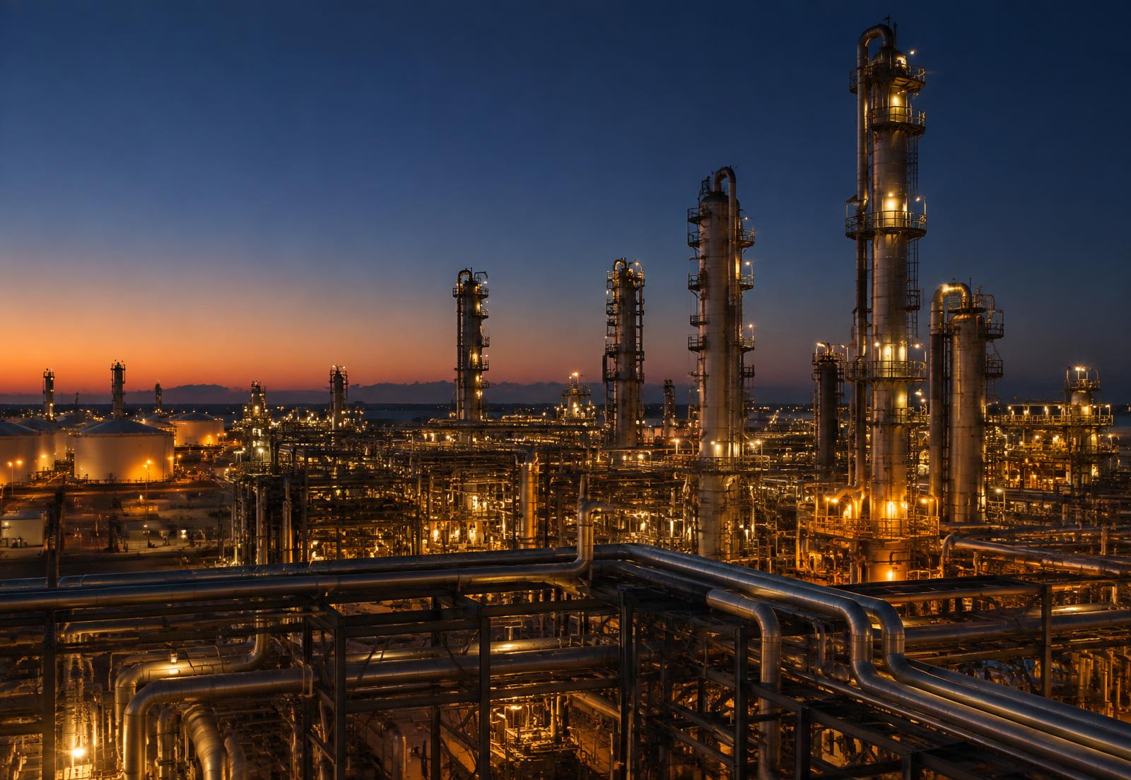 Refinery processing infrastructure for refined petroleum products